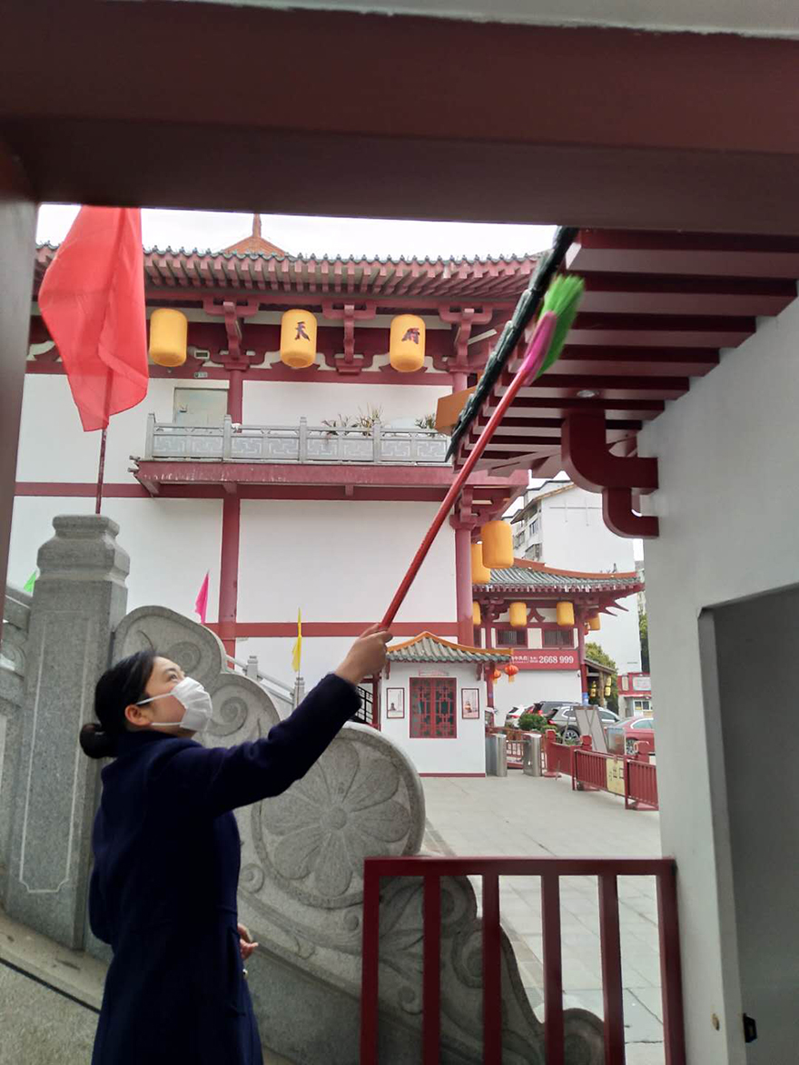 越王楼公司发展大排除活动1