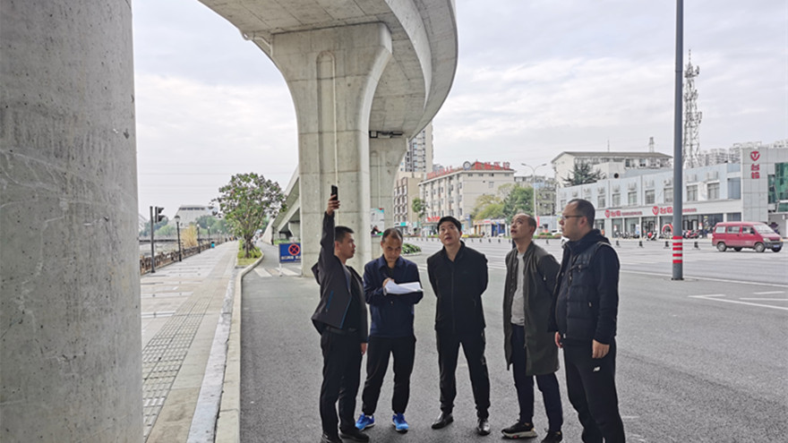 绵阳市一环路北段东延线工程(止于S205)一标段现场查抄引桥 绵阳市一环路北段东延线工程(止于S205)一标段现场查抄引桥