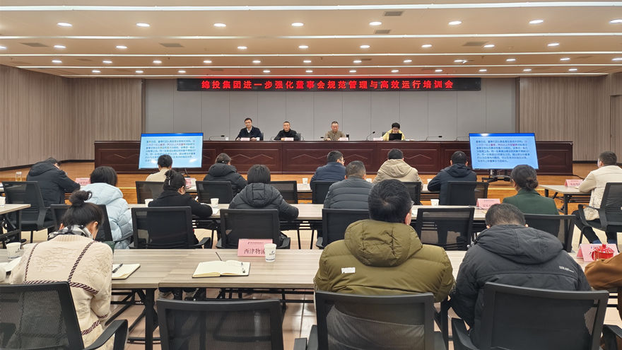 天辰平台集团召开进一步强化董事会规范治理与高效运行培训会1 天辰平台集团召开进一步强化董事会规范治理与高效运行培训会1